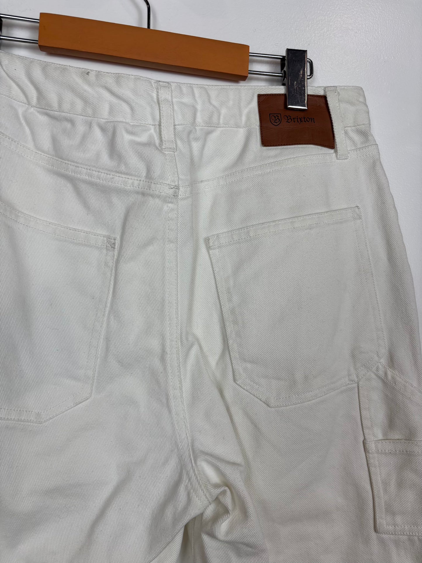 Jeans blanc Brixton baggy