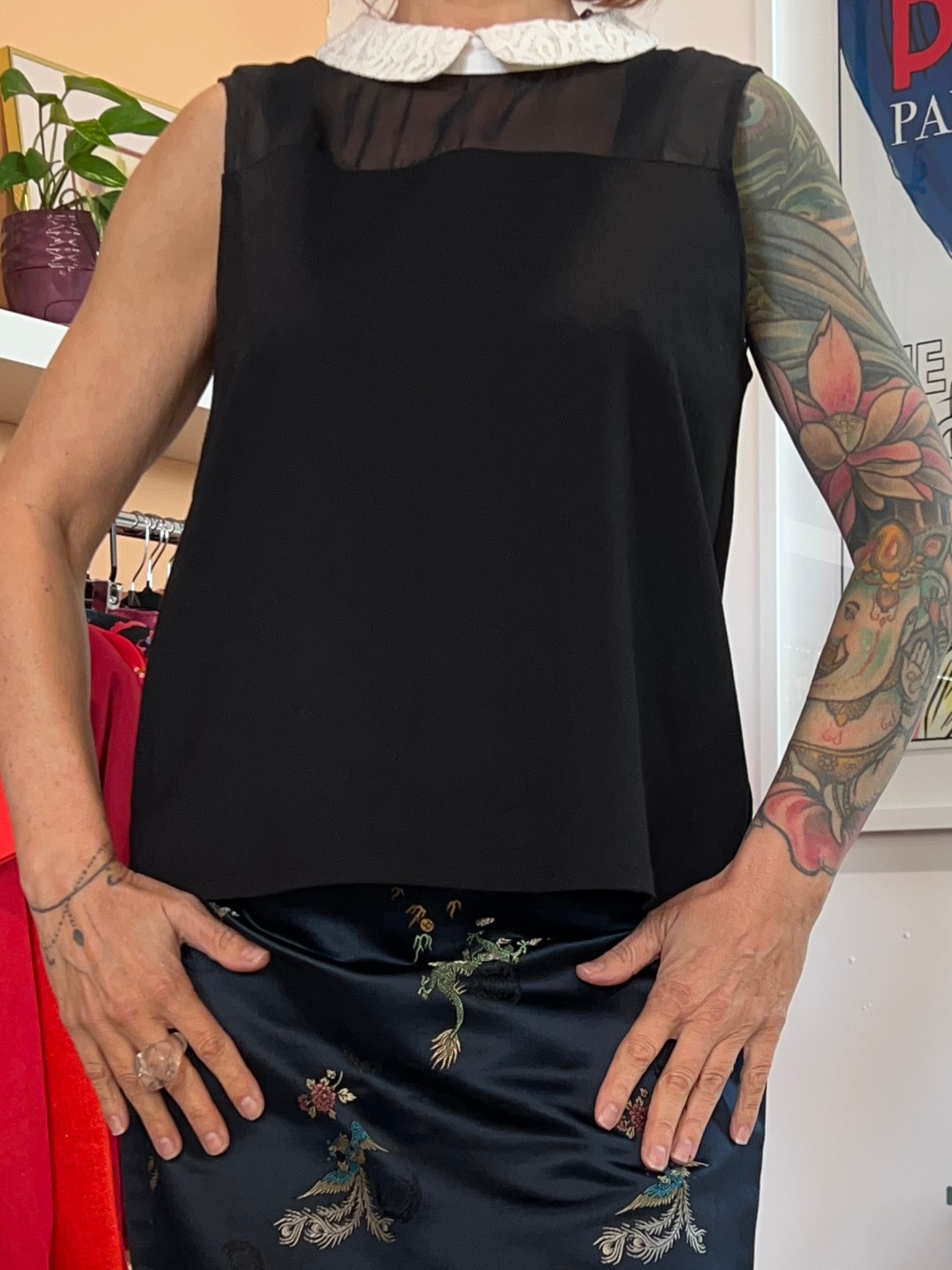 Blouse manche courte