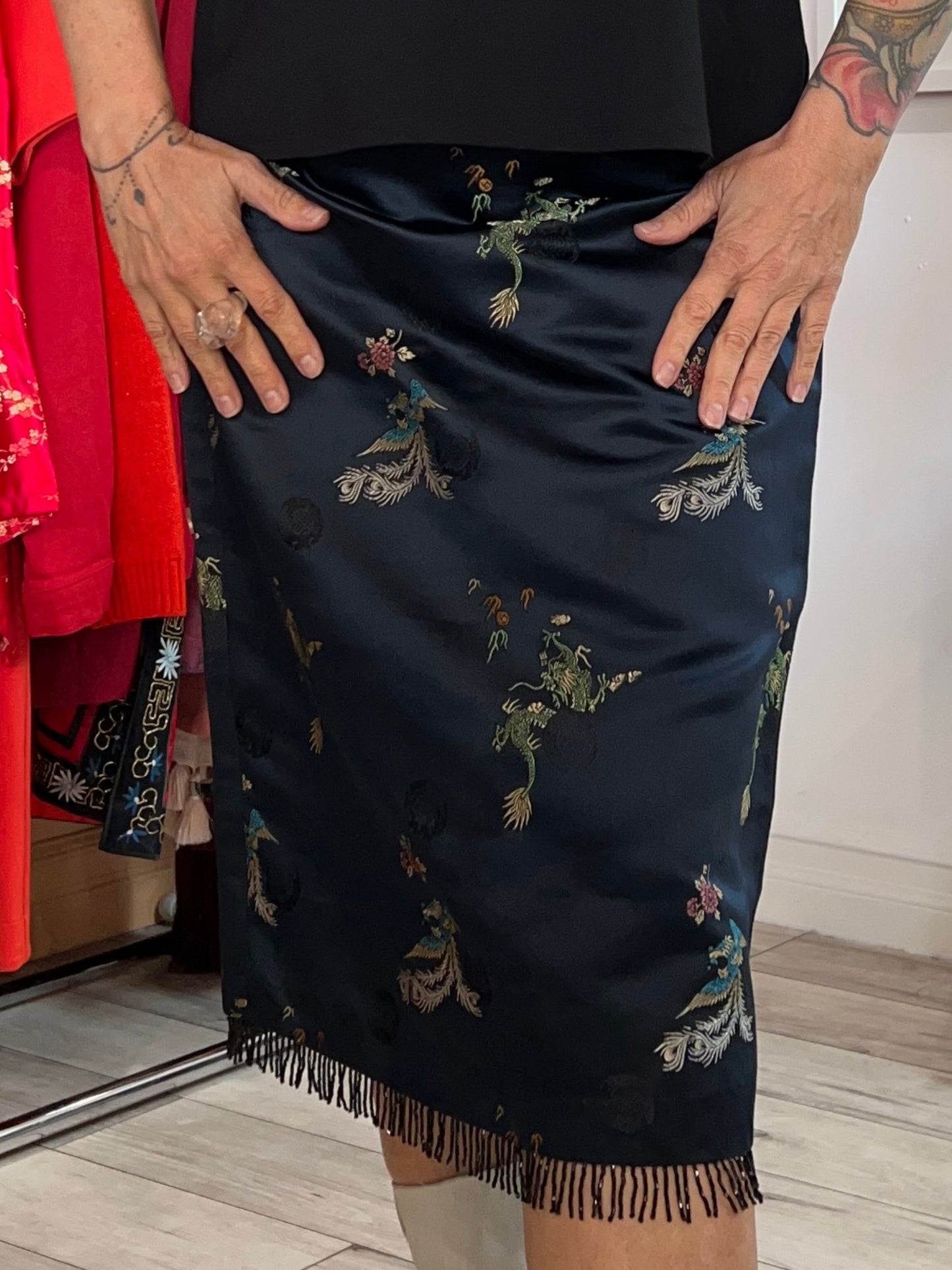 Jupe dragon asiatique