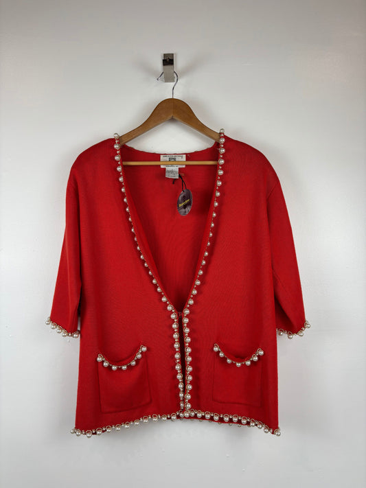 Veste vintage en perle