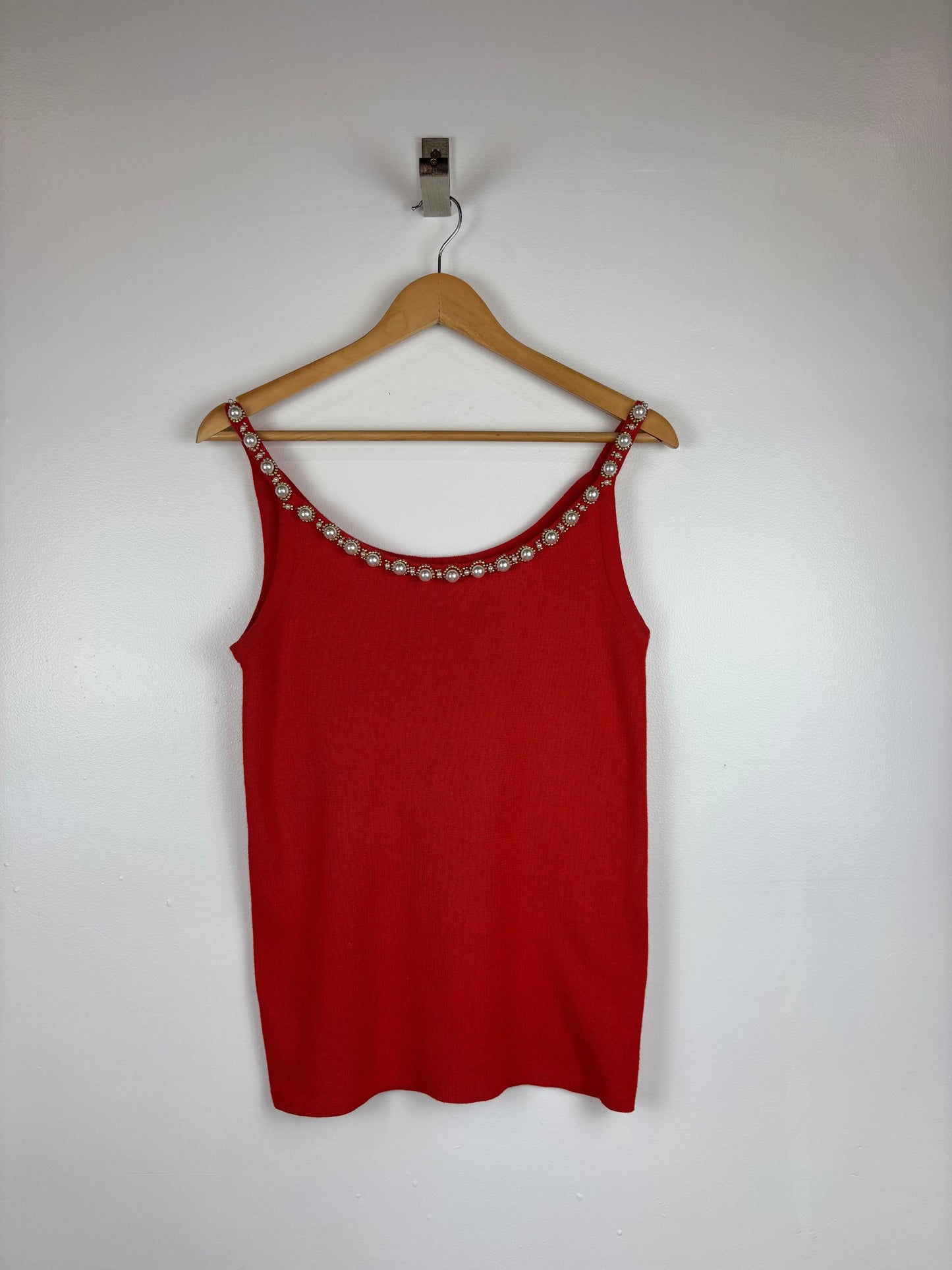 Camisole vintage à perle