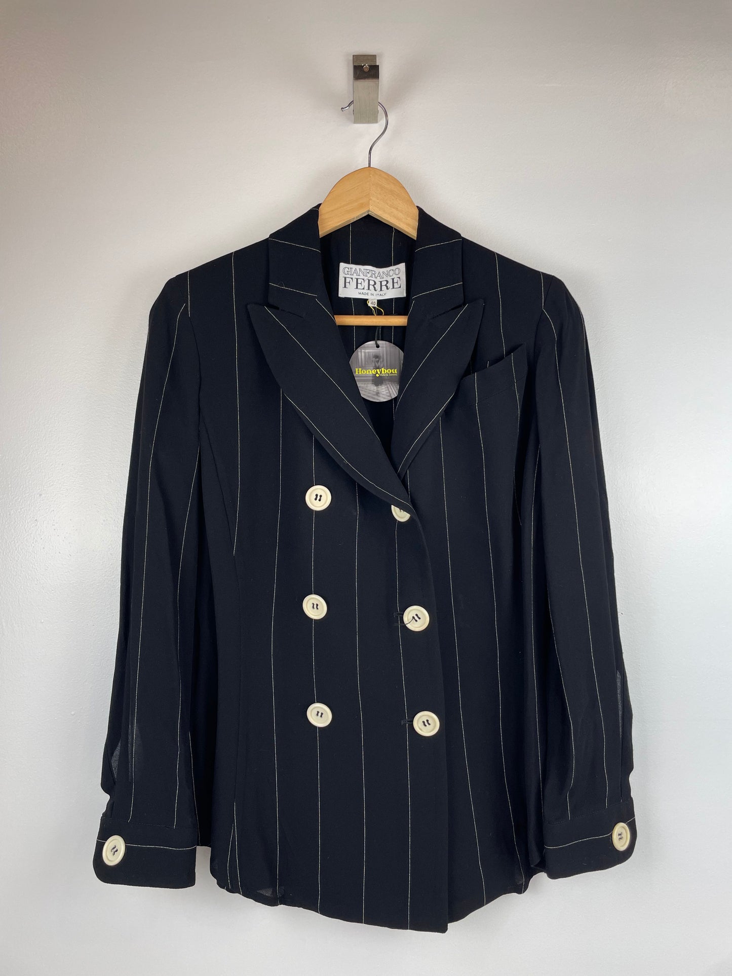 Veston rayé Gian franco