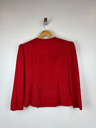 Veston vintage style casse noisette