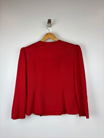 Veston vintage style casse noisette