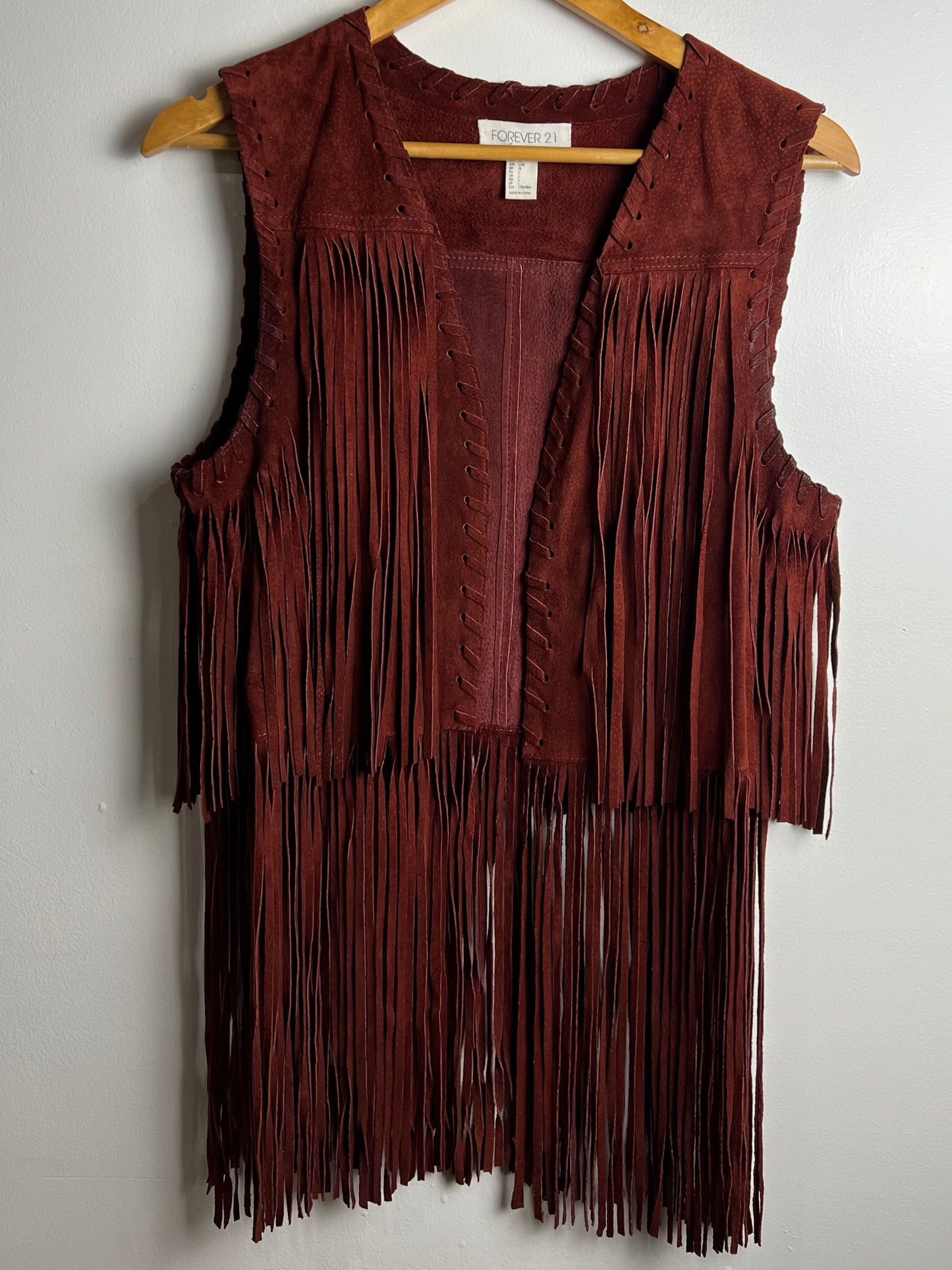 Veste à frange vibe 70's