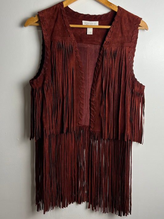 Veste à frange vibe 70's