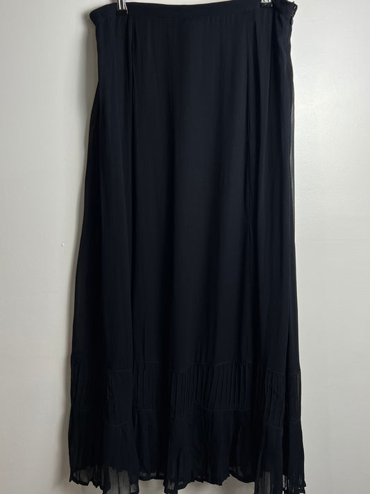 Jupe longue en voile doublée