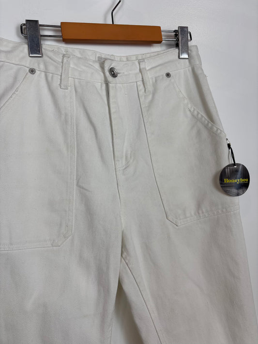 Jeans blanc Brixton baggy