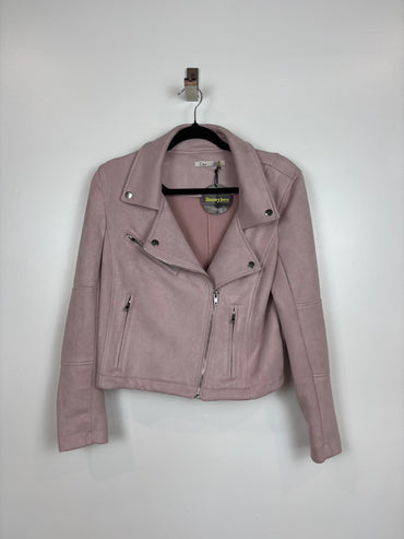 Jacket Suedine Rose