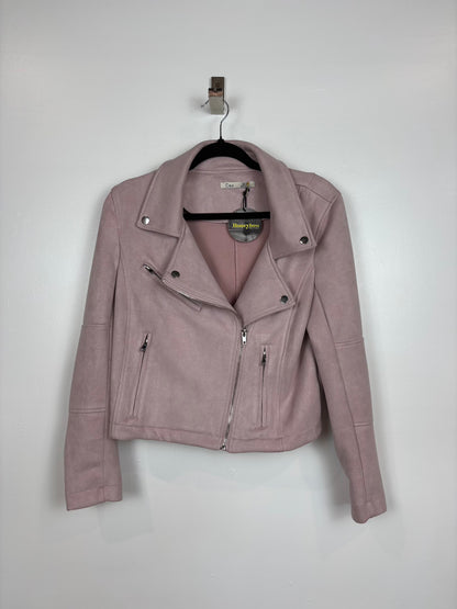 Jacket Suedine Rose
