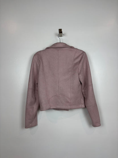 Jacket Suedine Rose
