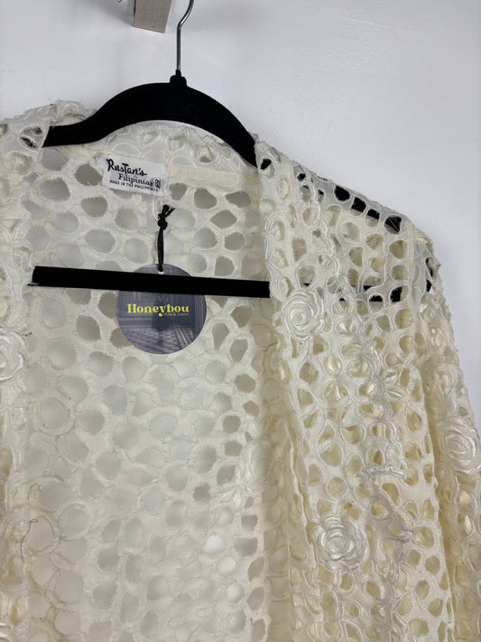 Veste dentelle vintage